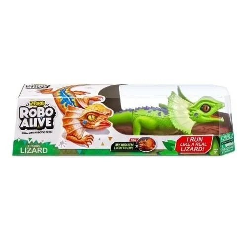 Jouet - Robo Alive - Lezard - Mouvement réaliste - Capteurs intégrés - Technologie avancée-0