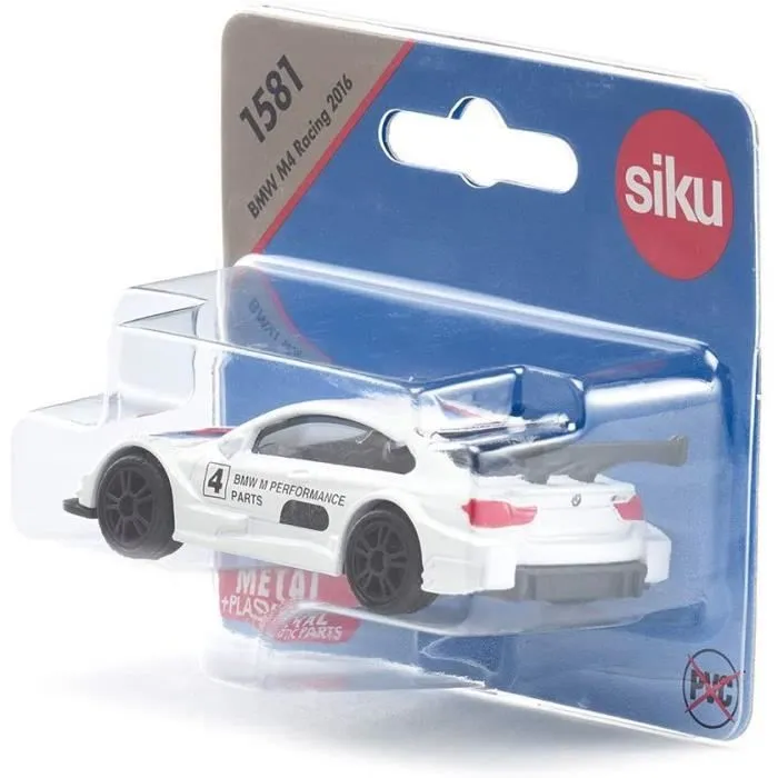 Modèle de jouet - SIKU - 1581 Super BMW M4 Racing 2016 - 8,1 x 3,3 x 2,1 cm - À partir de 3 ans-3