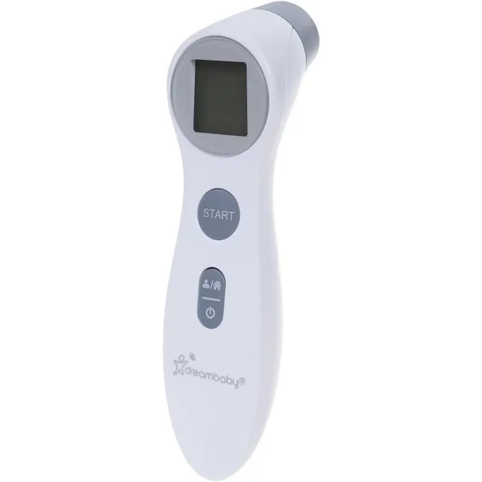 Thermomètre frontal numérique - DREAMBABY - Infrarouge sans contact - Mesure de la température de la fièvre - Pour bébés et adultes-4