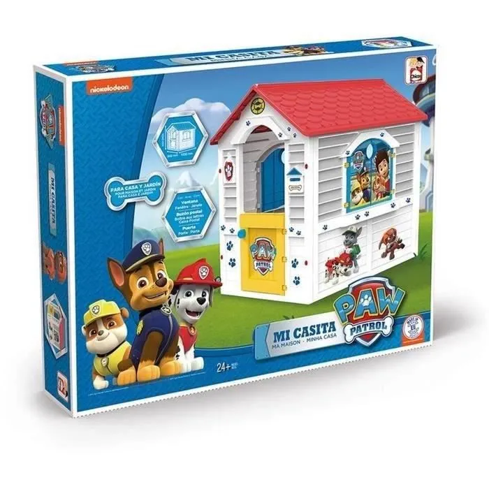 PAT'PATROUILLE Maison pour enfant en plastique - Dimensions 84 x 103 x 104 cm-3