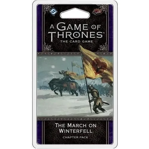 Jeu de carte - FANTASY FLIGHT GAMES - THE MARCH ON WINTERFELL - 20 cartes - Game Of Thrones-0