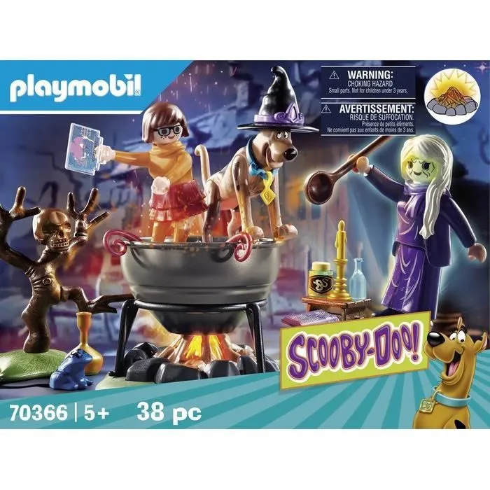 PLAYMOBIL 70366 - SCOOBY-DOO! Histoires dans le Chaudron-2