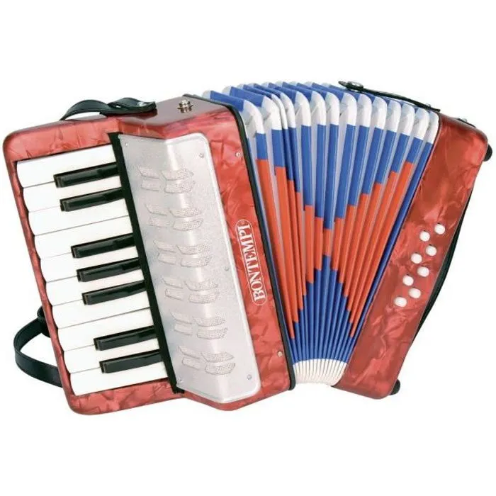 Accordéon 17 touches - BONTEMPI - Modèle - Caracteristique 1 - Caracteristique 2 - Caracteristique 3-0