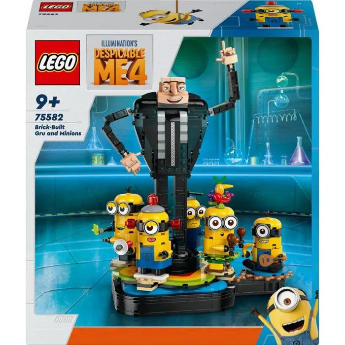 Jeu de construction - LEGO - 75582 - Gru et les Minions - 839 pièces - A partir de 9 ans-0