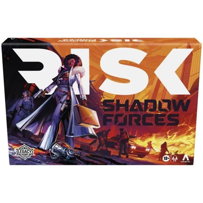 Risk Shadow Forces, jeu de stratégie, jeu de société Legacy familial et adultes, dès 13 ans, 3 à 5 joueurs, Avalon Hill-0