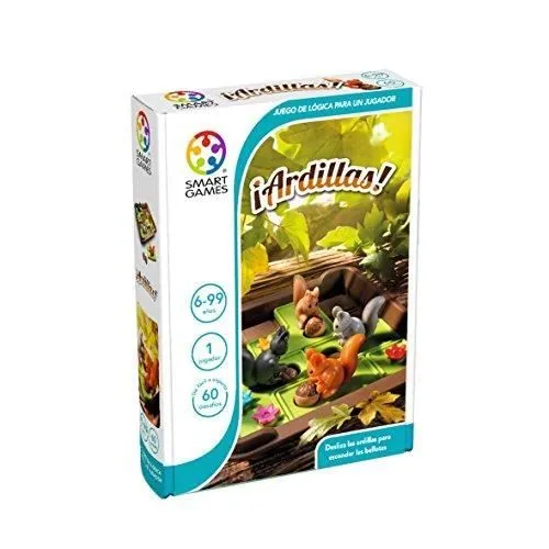 Jeu de société - SMART GAMES - écureuil, Multicolore - Jeu de réflexion et stratégie - 3 ans et plus-1