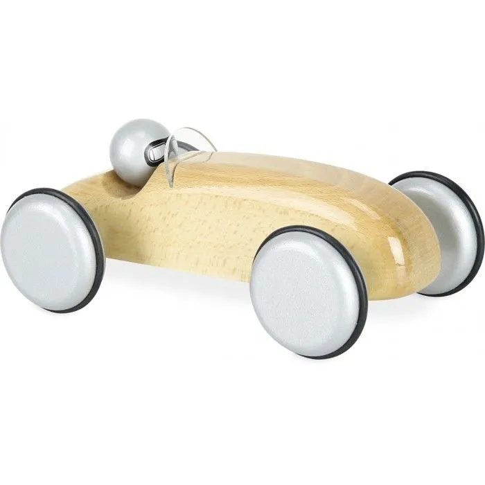 Vilac - Voiture Speedster bois naturel 30 cm-1