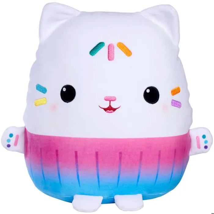 Peluche - Gabby's - Cakey Cat - 30 cm - Douce - Multicolore - Pour enfants à partir de 3 ans-0