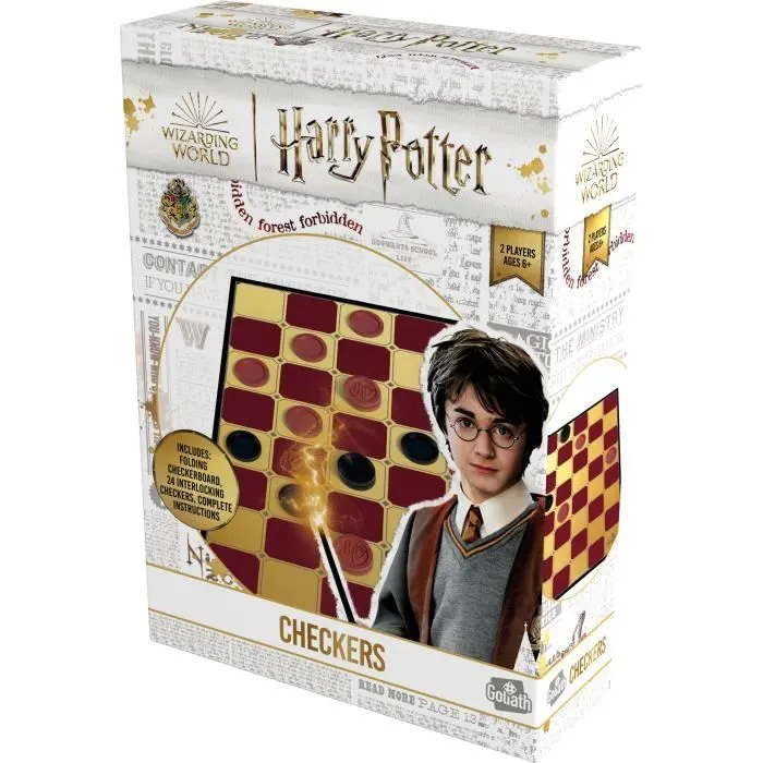 Jeu de société - GOLIATH - Checkers Harry Potter-2