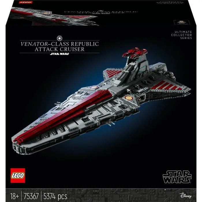 LEGO® Star Wars™ 75367 Le croiseur d'assaut de classe Venator de la République-0