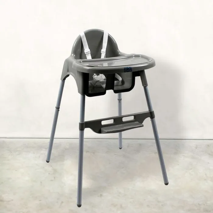 Harnais de sécurité 5 points pour chaise haute enfant Délice Monsieur Bébé - Blanc - Monsieur Bébé-3