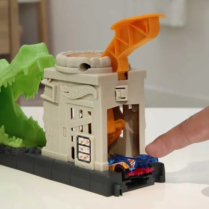 Voiture - Hot Wheels - Looping Attaque de l’Alligator - 1 voiture incluse - Multicolore - 3 ans-2