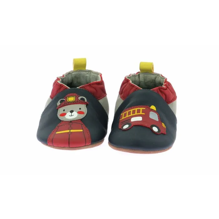 ROBEEZ Chaussons Fireman Marine-4