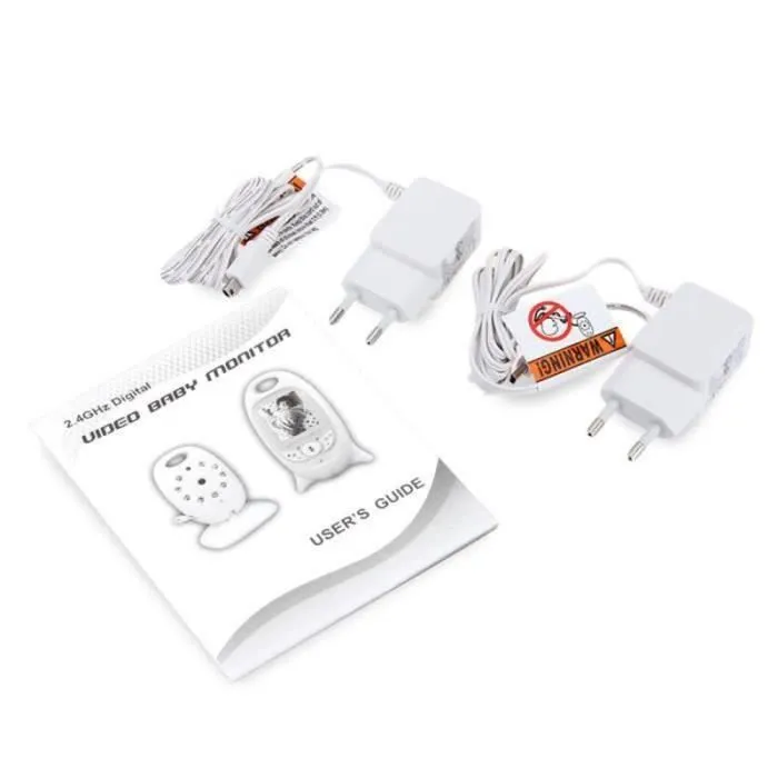 ZF27050-Babyphone Moniteur vidéo bébé VB601 2,4 GHz Ecoute bébé bidirectionnelle sans fil Vision nocturne-3