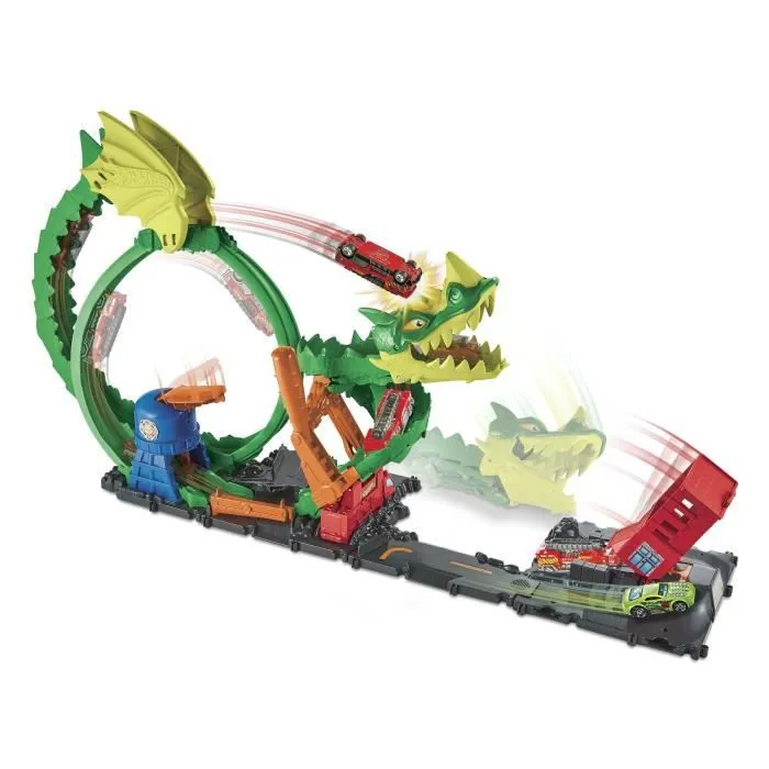 Hot Wheels - Coffret Attaque Du Dragon - Playset-2