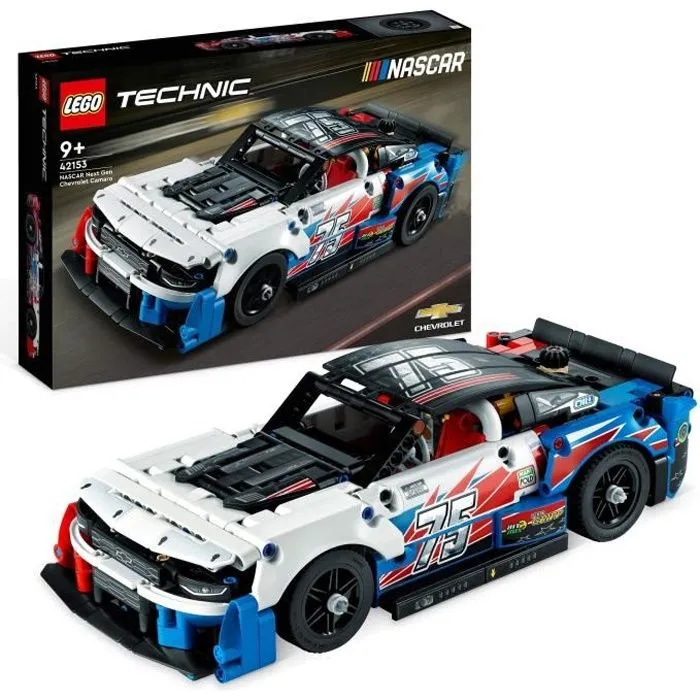 LEGO® Technic 42153 Chevrolet Camaro ZL1 NASCAR Next Gen, Maquette de Voiture de Sport-0