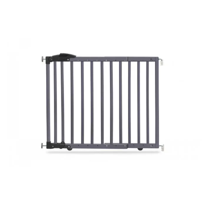 Barrière de porte - GEUTHER - Grau - Bois - Réglable - Passage confortable-1