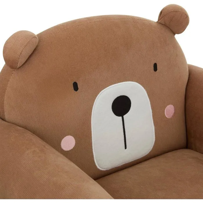 Atmosphera - Fauteuil Enfant Ours Marron-1