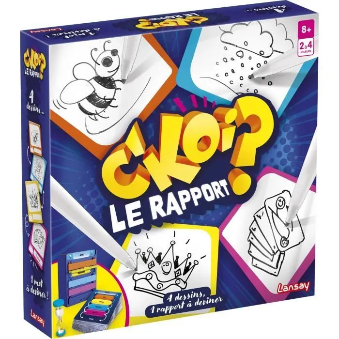 C'KOI LE RAPPORT ? - Jeu de société - à partir de 8 ans-0