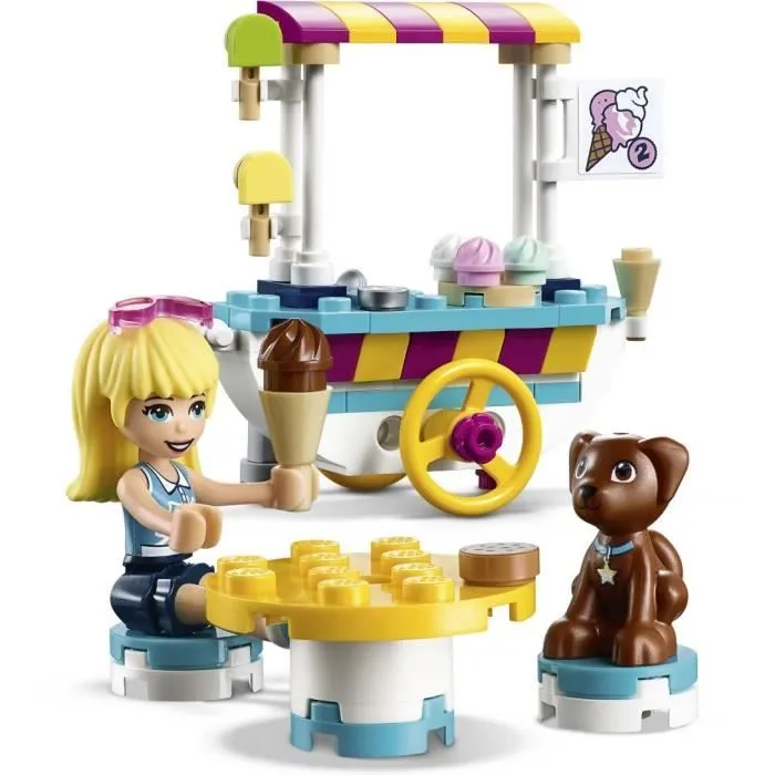 LEGO® Friends 41389 - Le chariot de crèmes glacées-2