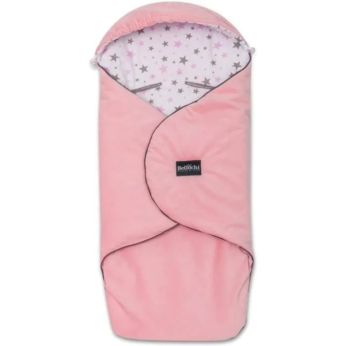 Bellochi Nid D'ange Bebe - Couverture pour Nacelle Poussette Landau Siège Auto - Chanceliere Universelle - - Star Way-1