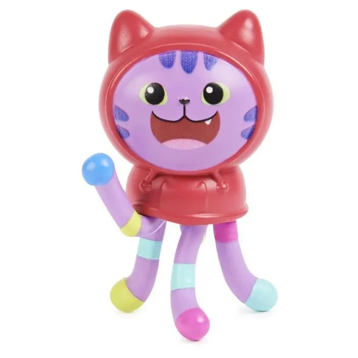 Gabby et la Maison Magique - Playset Deluxe La Salle de Musique de DJ Miaou - 1 figurine + accessoires-4