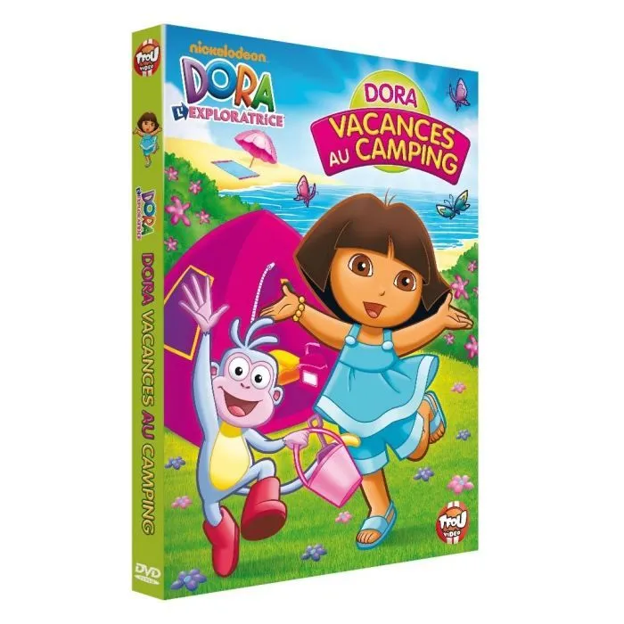 DVD - Dora - Vacances au camping - Enfant - DVD - Standard - Français-0