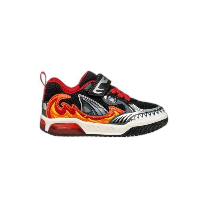 Sneakers enfant - Geox - Inek B. D - Lumières semelle - Confortable - Respirant-0