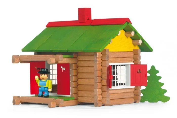Jeujura - Mon Chalet en Bois 100 pièces-1