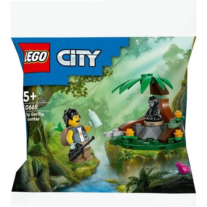 La rencontre avec le bébé gorille (Polybag) - LEGO City - 30665-2