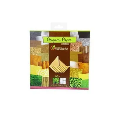 Kit créatif - Origami : Papier Nature - Avenue Mandarine - Pour Enfant à partir de 7 ans - Mixte-0