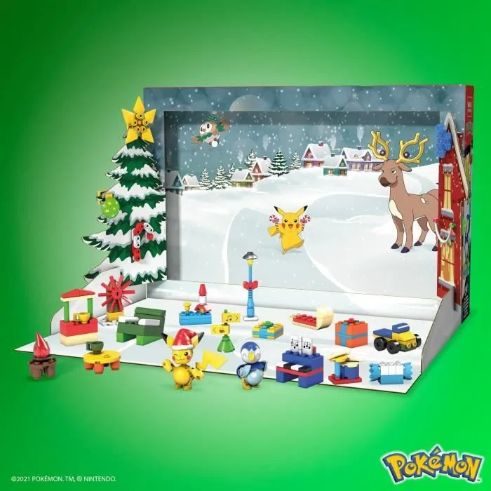 Mega Construx - Pokémon - Calendrier de l'Avent et jeu de construction GYG99-5