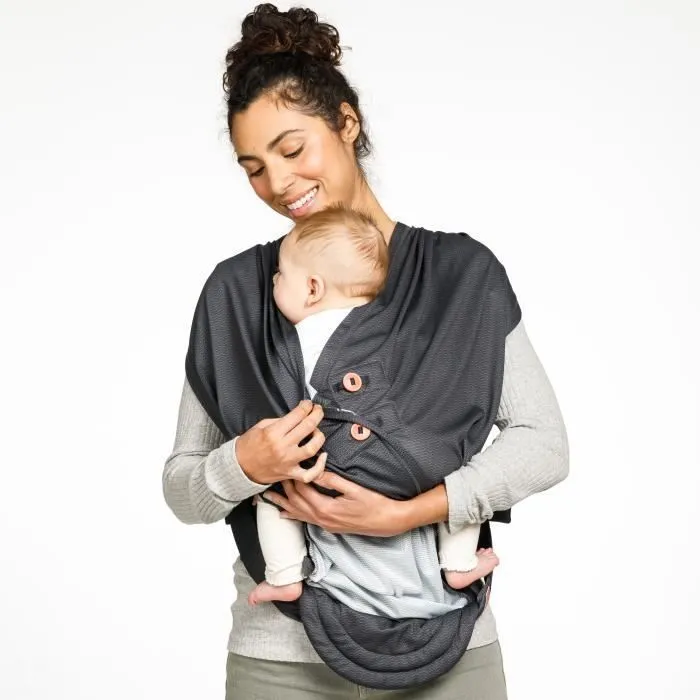 Porte bébé INFANTINO HUG&CUDDLE - A enfiler - 3 à 11,8 kg - Système écharpe de portage - Dès la naissance-3