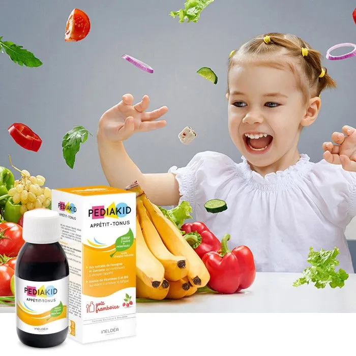 PEDIAKID - Complément Alimentaire Naturel Pediakid Appétit-Tonus - Formule Exclusive au Sirop d'Agave - Stimule l'Appétit - Aide à l-1