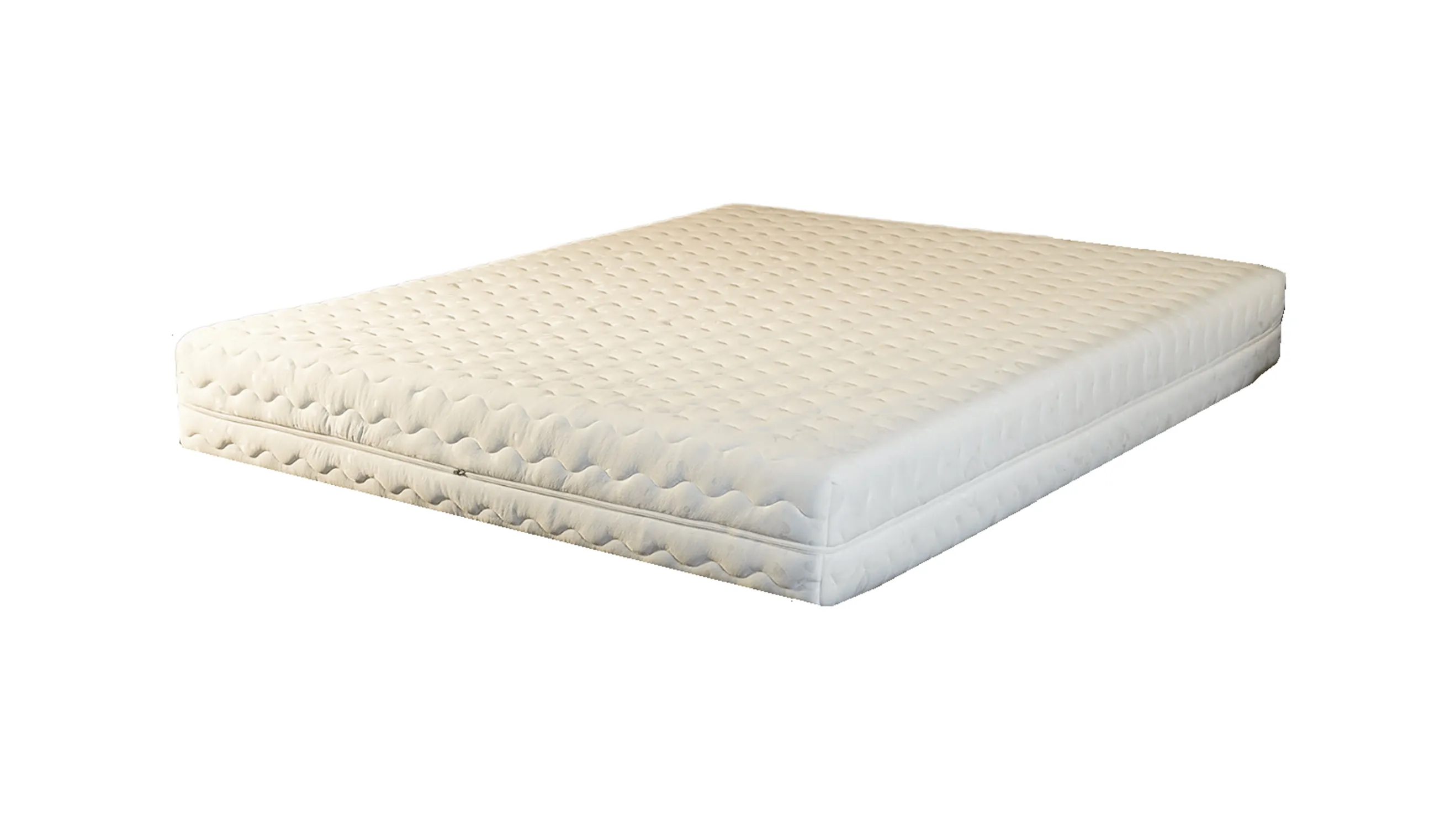 Matelas + Alèse 80x200 x 19 cm Ferme - Spécial Sommier Electrique - Déhoussable Housse Lavable - 7 Zones de Confort - Ame Poli La-1