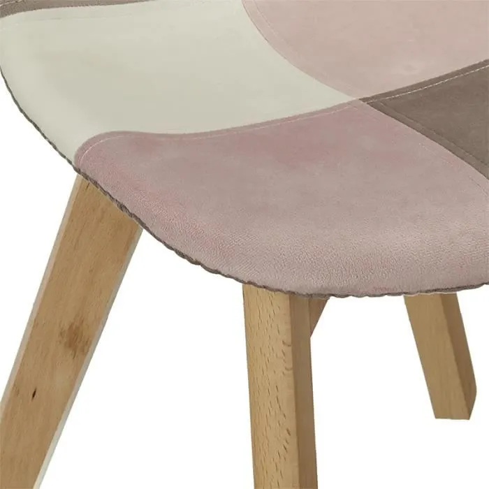 Chaise patchwork enfant Leonie Rose Home Deco Kids-3