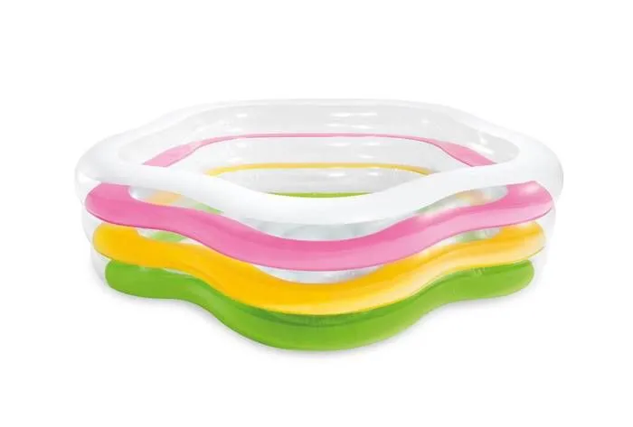 Piscine Forme Etoile 185 x 180 cm - Intex-0