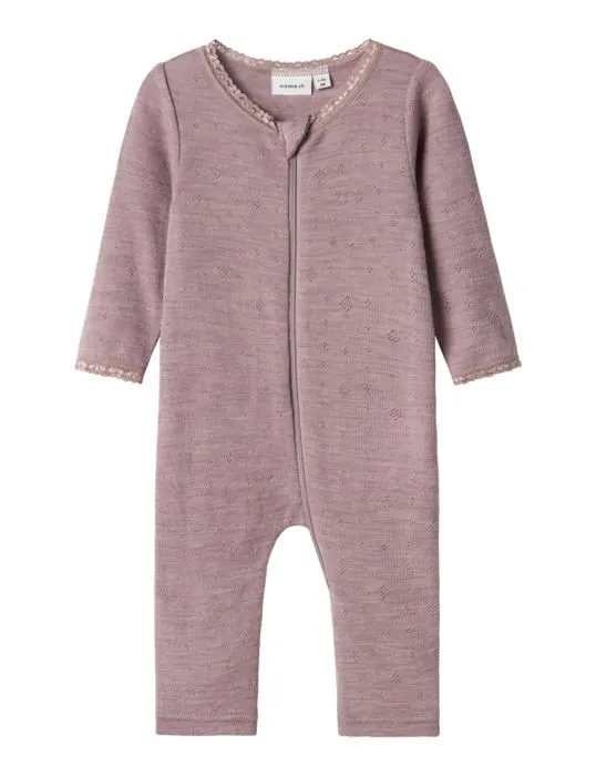 Housse de pyjama bebe - range-pyjama Name it - 13228324 - Wang Needle Solid Baby Pyjama 6 Months-0