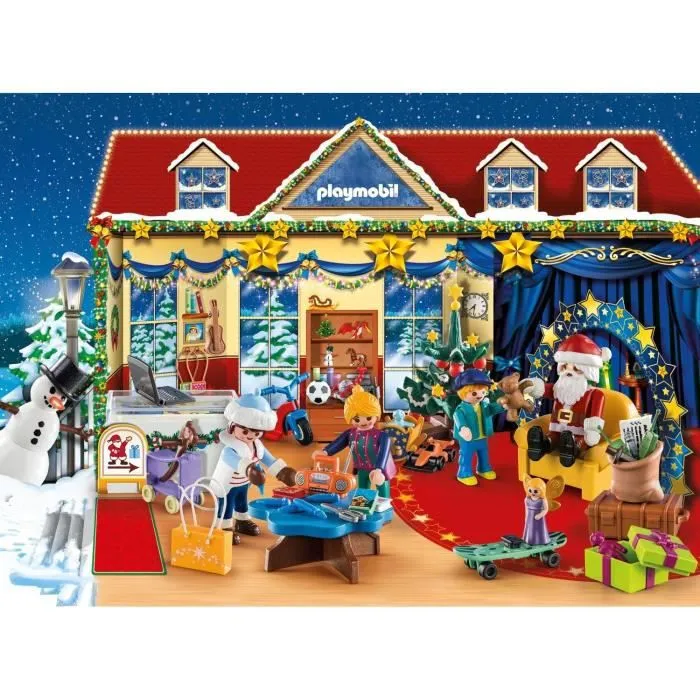 Calendrier de l'Avent PLAYMOBIL - Boutique de Jouets - 89 pièces - Pour Enfant de 4 ans et plus-2