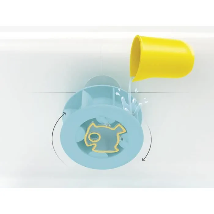 PLAYMOBIL Junior 71688 Roue aquatique avec bébé requin, Jouet pour le bain, Dès 12 mois-4