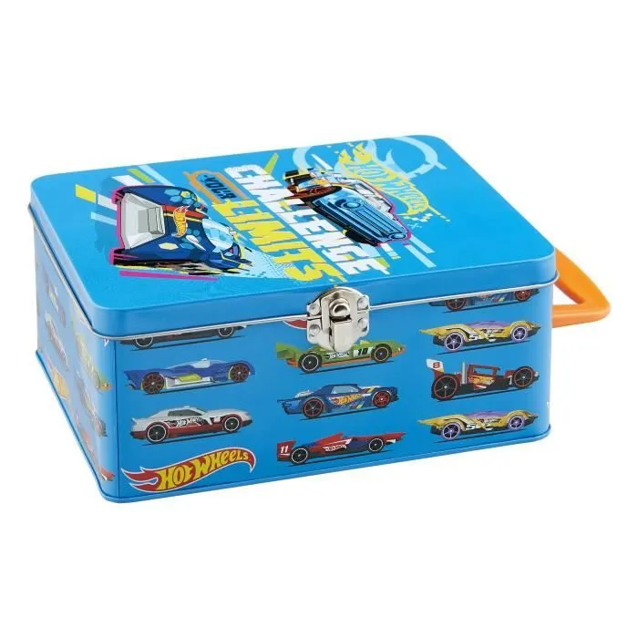 Mallette en métal pour collection de 18 voitures Hot Wheels - Klein 2883-2