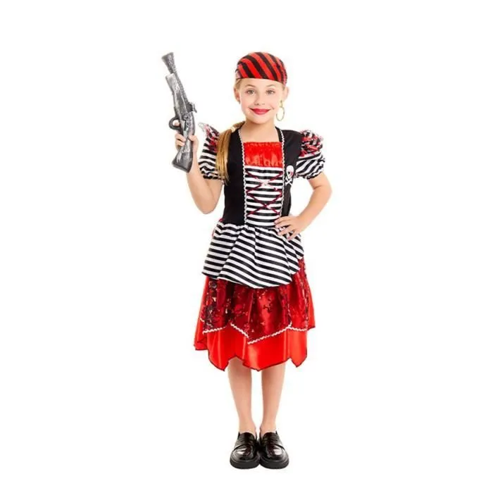 Partilandia Déguisement Pirate Chic Fille (7-9 ans)-0