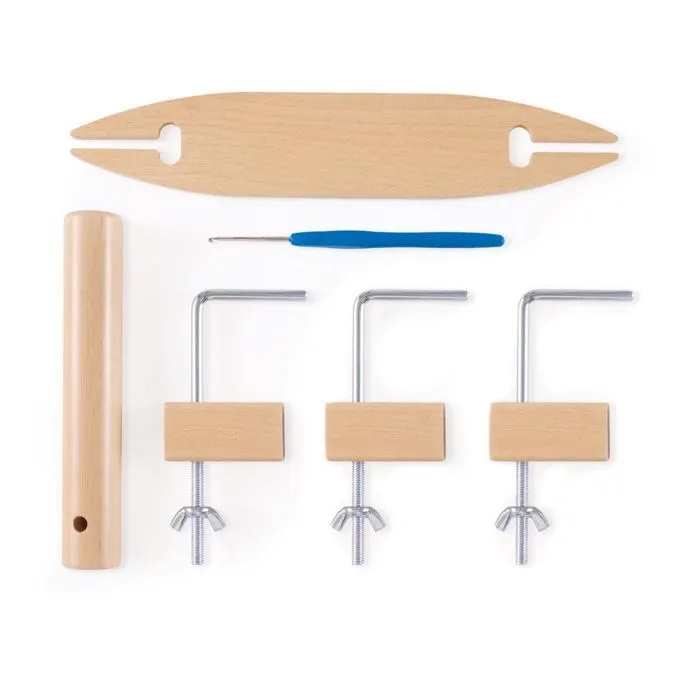 Métier à tisser - Guidecraft - 45x33x20 cm - Pour enfants à partir de 3 ans - Beige - Créativité-3