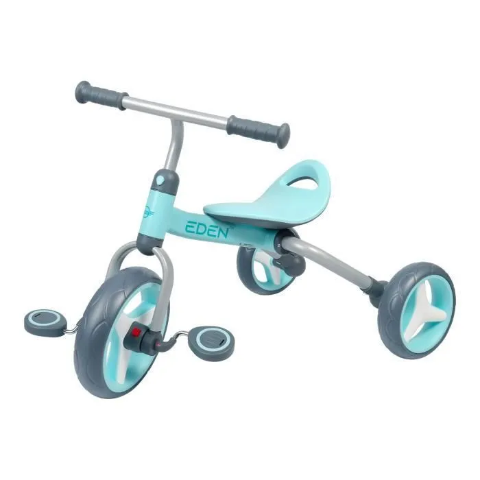 Vélo  pliant pour enfants - Marque - Modèle - Bleu - 3 roues - Extérieur-0