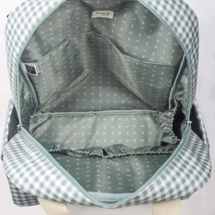 Sac à dos Love vichy - Pasito a Pasito Vert-3