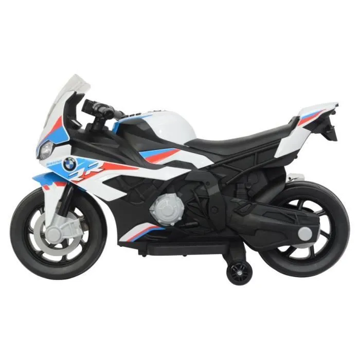 Moto de police d'enfant BMW S1000RR, 12 Volt, 1 Siège(s), Batterie: 1x12v3,5ah, Blanc-1