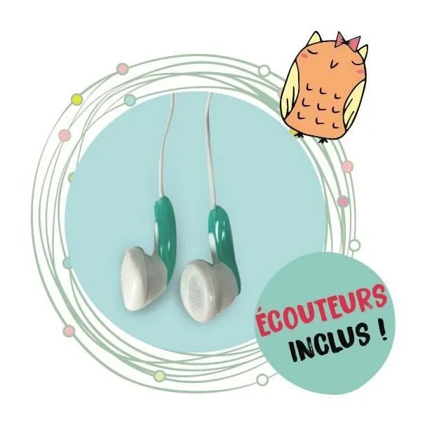 Clementoni - Conteur d'histoires + écouteurs - 64 histoires-2