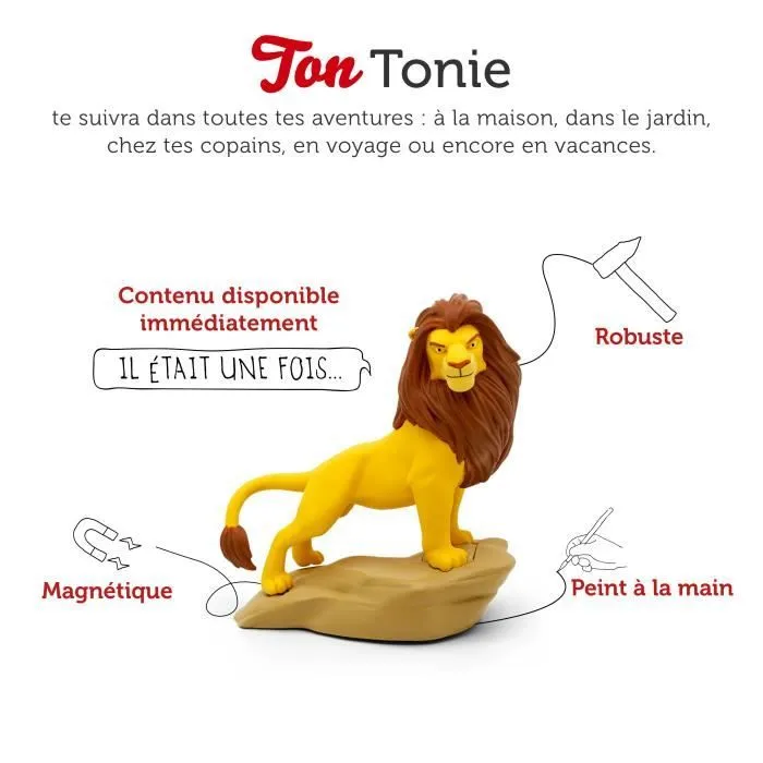 tonies® - Figurine Tonie - Disney - Le Roi Lion - Figurine Audio pour Toniebox-1
