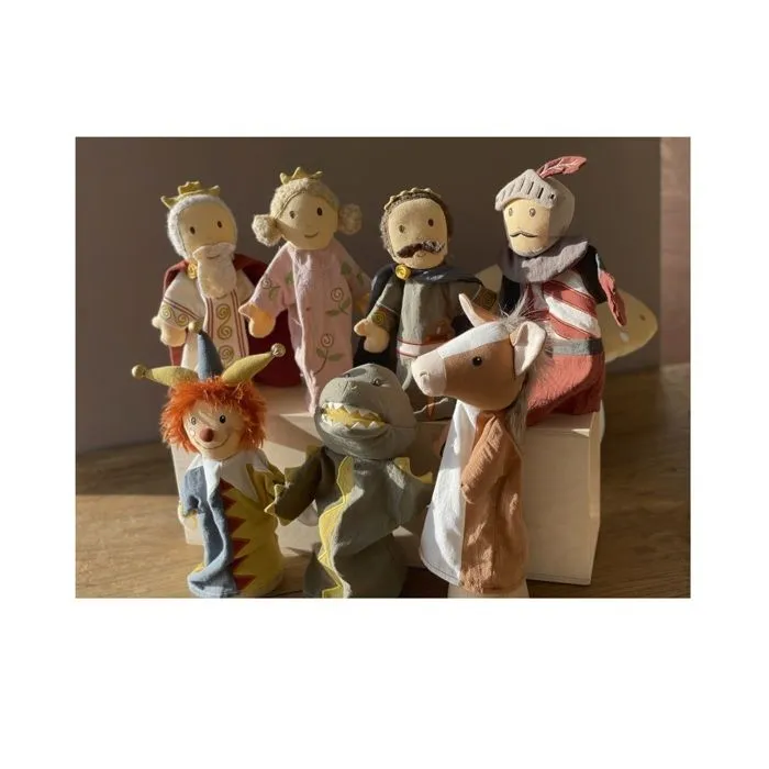 Marionnette - Egmont Toys - Cheval en coton - Lavable à 30° - 14x4x27 cm - Mixte-1