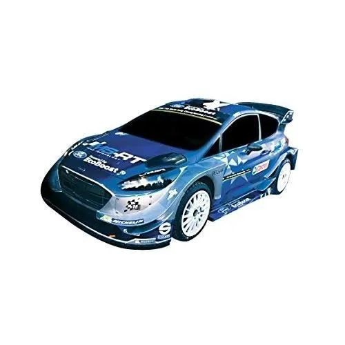 Voiture télécommandée - MONDO - Ford Fiesta WRC - Échelle 1:28 - Radiocommandée - Bleu-0